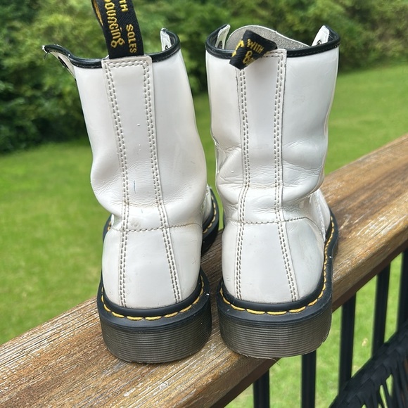 Dr. Martens Women's 1460 W Patent Leather Boot - Picture 2 of 6